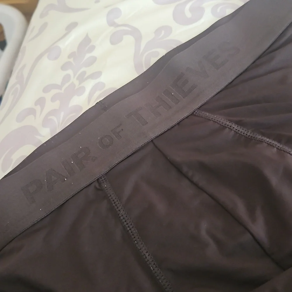Pair Of Theives Mens Support Pouch Boxer Comfortable Size L BROWN